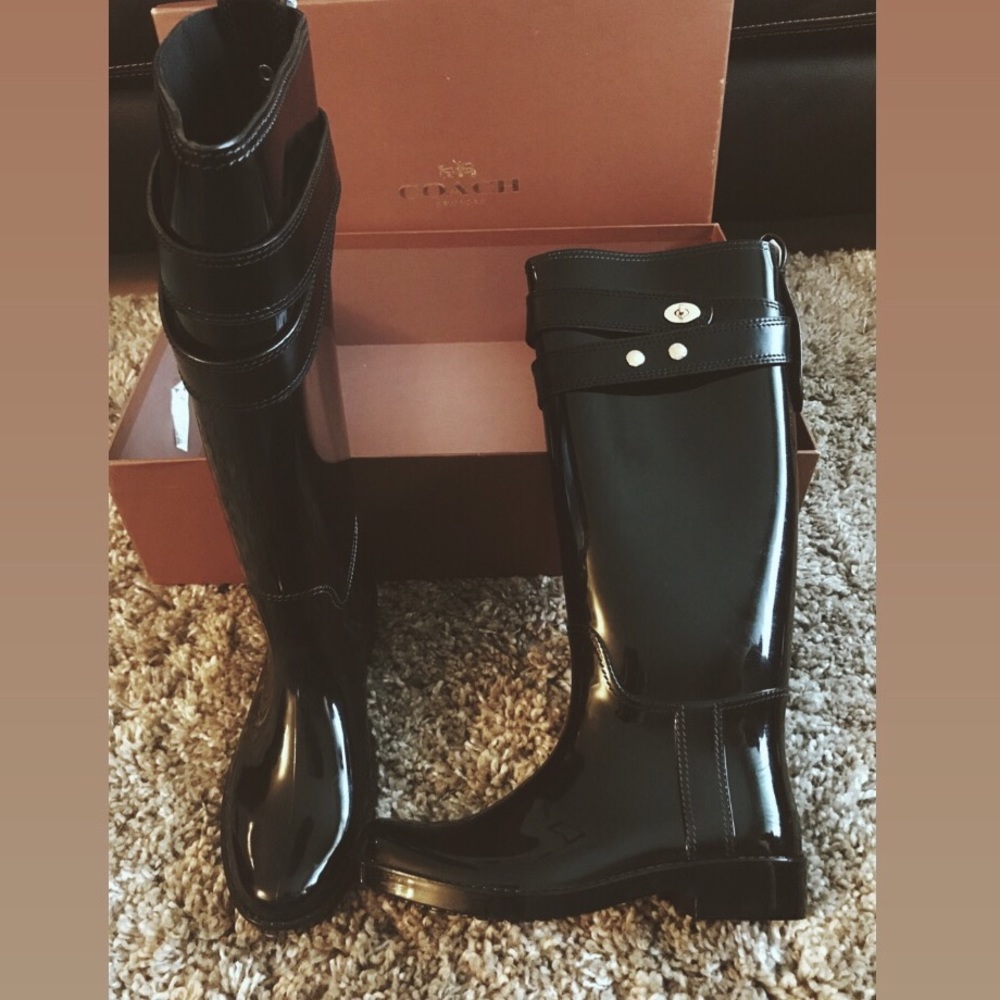Coach Rain Boots